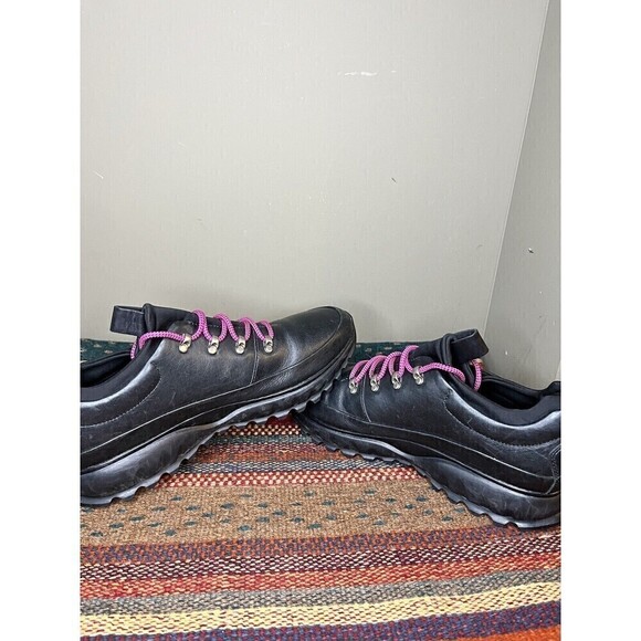 Cole Haan GrandExplore W10845 Black Women's Oxford Boot Leather Lace Up Size 9B - Picture 10 of 11